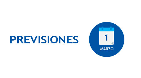 Agenda del Grupo Popular viernes, 1 de marzo