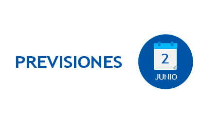 Agenda del Grupo Popular para el jueves, 2 de junio