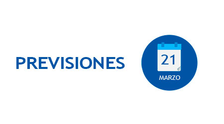 Agenda del Grupo Popular martes, 21 de marzo