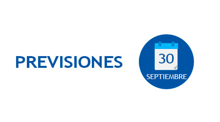 Agenda del Grupo Popular viernes, 30 de septiembre