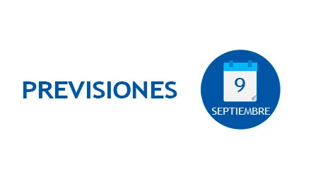 Agenda del Grupo Popular viernes, 9 de septiembre