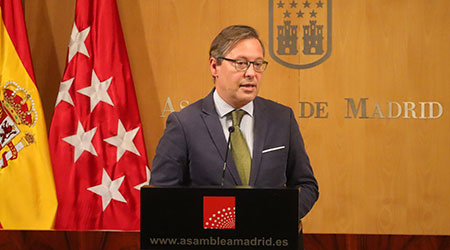 Serrano: “Las políticas natalidad, fiscalidad y libertad de Ayuso generan cada día más interés en Europa”