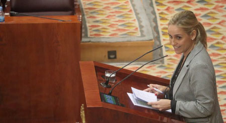 Ana Camíns: “La verdadera intención del Partido Socialista es freír a impuestos a los madrileños”