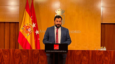 Díaz-Pache: “Madrid es libre, lo que quiere la izquierda es enredarnos en sus marcos mentales y no hablar de las cosas importantes”