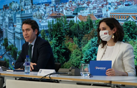 Serrano: “Nuestro objetivo es consolidar el proyecto de Ayuso en Madrid y trabajar para que Pablo Casado sea el próximo presidente del Gobierno de España”