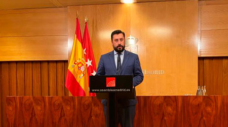 Díaz-Pache: “Han dicho a veces que la Asamblea se estaba convirtiendo en un circo y lo que estamos viendo es que Juan Lobato es el equilibrista”