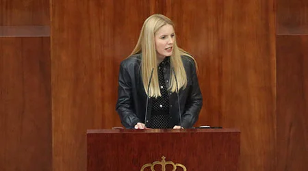 Elisa Vigil: “La Asamblea no es un lugar donde hacer propaganda del Gobierno de Pedro Sánchez”