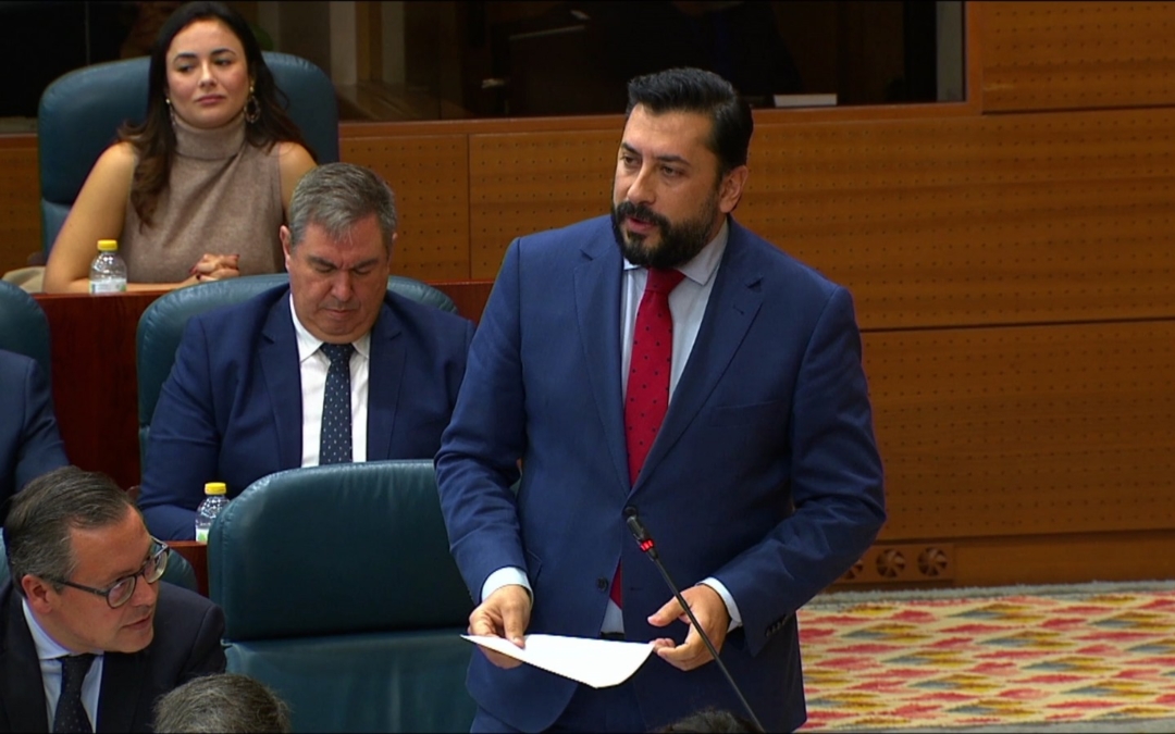 Díaz-Pache: “El señor Puigdemont se ha comprado el PSOE y a ustedes les han dado a elegir entre perder la dignidad o perder el escaño y han elegido perder su dignidad”