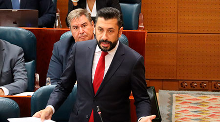 Díaz-Pache: “Si Sánchez quiere regeneración democrática, que se comporte como el Gobierno de la Comunidad de Madrid”