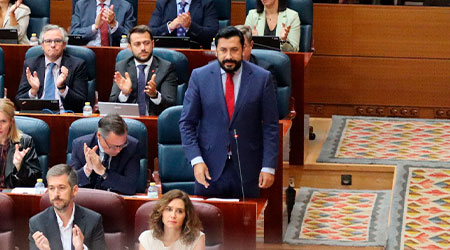 Díaz-Pache: “Ustedes tendrán que explicar por qué cuando tienen que escoger entre los madrileños o contentar a los golpistas y malversadores, siempre eligen mal. Así les va”