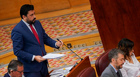 Díaz-Pache: “En el PSOE y Más Madrid no hay nadie al volante. Los últimos ataques son tan burdos que parecen ordenados por alguien que está fuera de la realidad”