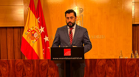 Díaz-Pache: “Nosotros nos rebelamos contra la ruptura del Estado de Derecho y la quiebra de todos los consensos a la que nos quiere llevar el PSOE”