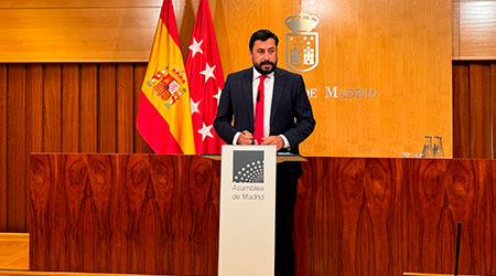 Díaz-Pache: “El punto y aparte anunciado por los ‘Kirchner de Pozuelo’ no es más que pervertir con más fuerza las instituciones, propagar los bulos y seguir sin dar explicaciones”