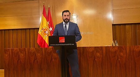 Díaz-Pache: “El señor Lobato nunca se posiciona del lado de Madrid y de los madrileños cuando Sánchez nos quiere asfixiar”