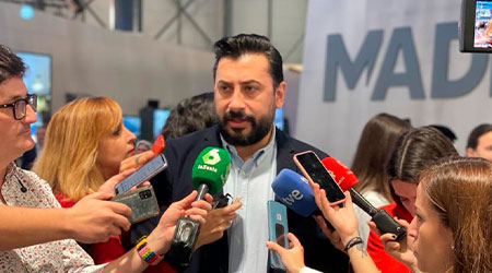 Díaz-Pache: «Hoy estamos en este día grande de Fitur, donde presumimos de nuestra región, una región que lo tiene todo»