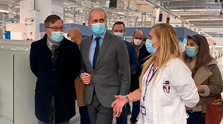 Serrano: “Hay más de 8.000 razones por las que celebrar el Hospital Enfermera Isabel Zendal, una por cada vida que se ha salvado aquí”