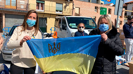 El GPP clama “basta ya de amenazas” del Gobierno ruso y apoya al pueblo ucraniano con recogida de materiales y alimentos