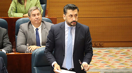 Díaz-Pache señala que la izquierda no puede gobernar la Comunidad de Madrid por sus mentiras, su hipocresía, la falta de respeto a las instituciones, y porque siempre están “dispuestos a justificar los ataques de Sánchez”