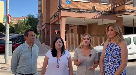 Núñez: “El Ayuntamiento de Fuenlabrada no ha hecho nada contra la ocupación hasta que han venido los medios de comunicación”