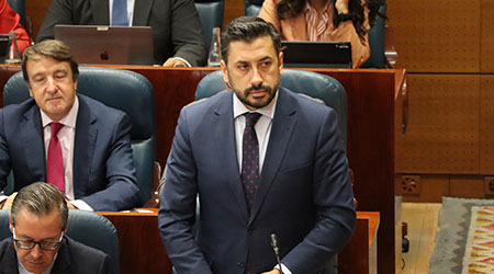 Díaz-Pache recrimina a la izquierda: «Hay una oportunidad para la paz en Gaza, pero ustedes viven mejor en el conflicto»
